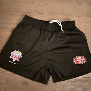 Peace Collective mesh shorts NFL San Francisco 49ers​​​​